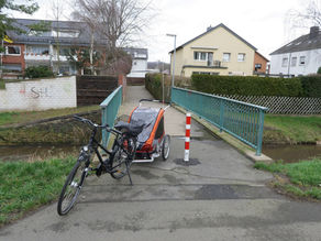 Freie Fahrt über die Kleine Erft in Quadrath-Ichendorf